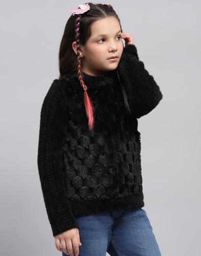 Image of Monte Carlo Girls Printed Round Neck Full Sleeve Sweatshirt (523063583)