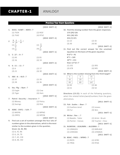 Image of SSC CGL Reasoning Book 2026 | Tier 1 & Tier 2 - 17 Years (2010-Jan 2026) Reasoning PYQ Book for SSC CGL with Detailed Solutions | Topicwise Previous Year Solved Papers | IFAS