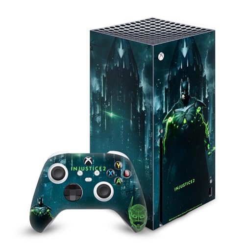 Batman Injustice 2 skin Xbox Series X autocollant vinyle console manette