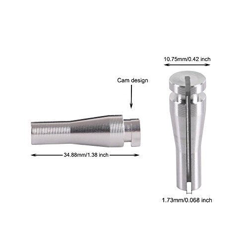 Car Door OEM Cable Fix Part for F-series, E-series, Ranger, Expedition, Excursion, Navigator - Vehicle Door Latch Lock Cable Repair Kit (6 Standard Ends and 2 Locking Cam)