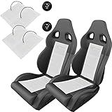SEAMETAL Sitzhezung aus Carbon zum Nachrüsten Universal 4X Hezmatten 3 Stufen Schalter Nachrüstsatz,Car Seat Cover Pad Vordersitze Auflage C37173 (3 Stufen)
