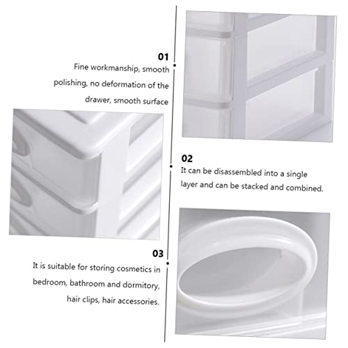 Boîte de rangement bureau à plusieurs niveaux pour fournitures - 8