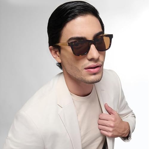 Image of John Jacobs x SQUID Games | Full Rim Square Stylish & Premium Sunglasses | 100% UV Protected | Men & Women | Wide | JJ S70104