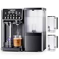JIMMY R9 Pro Countertop Reverse Osmosis Water Filterr,7 Stage Purification with UV, Instant Hot & Cold Portable Water Purifier with 2X 1L Removable Pitchers,No Installation,for Baby Formula