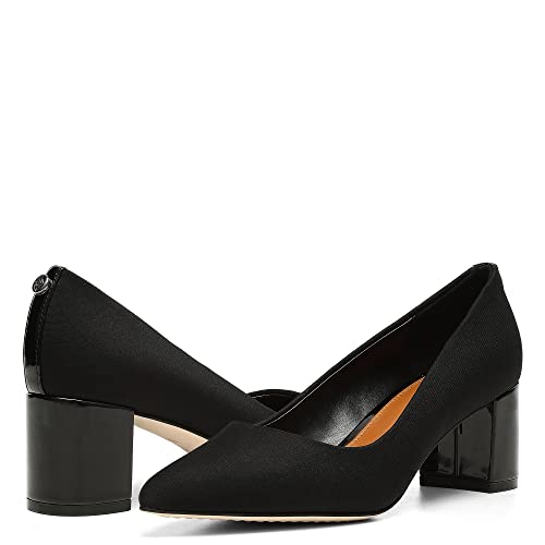 Donald J Pliner Women's Stephani High Crepe Fabric – 2” Block, Chunky Heels Dress Shoes, Classic Pump3