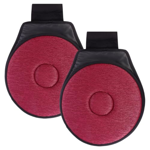 PartyKindom Rotating Car Seat Cushion 2 Pack Comfortable Seat Pad Easy 360° Rotation for All Ages