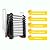 10FT Attic Ladder Pull Down System, 12 Steps Aluminum Alloy Attic Stairs, Maximum Load Capacity 700 LBS, Attic Stairs Suitable for Attics, Basements, Warehouse