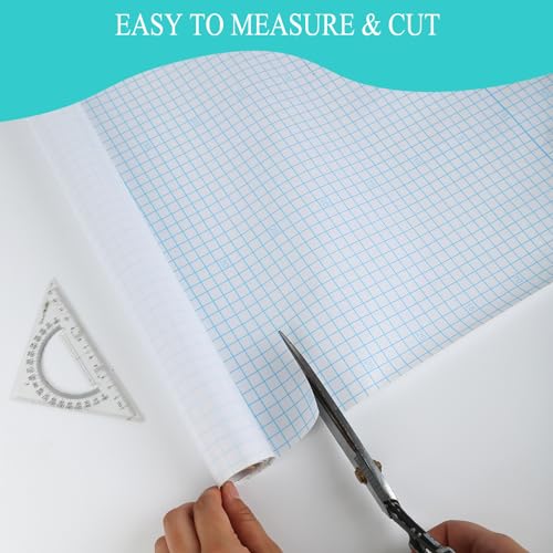 DSIUE Papel Contact Transparente para Livros, 17,7