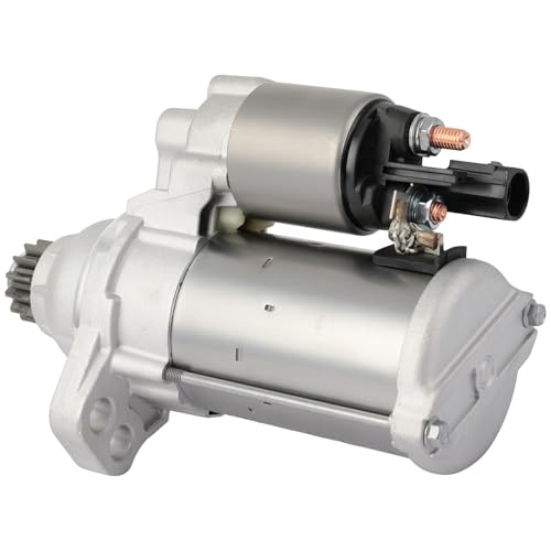Image of SCITOO Starter Compatible for Volkswagen VW Jetta 13-18 L4; for Passat 14-20 L4; for GTI 15-18; for Golf series 15-19; for Beetle 13-19 L4; for Atlas 18-19 L4 Engine Starter Motor 30417