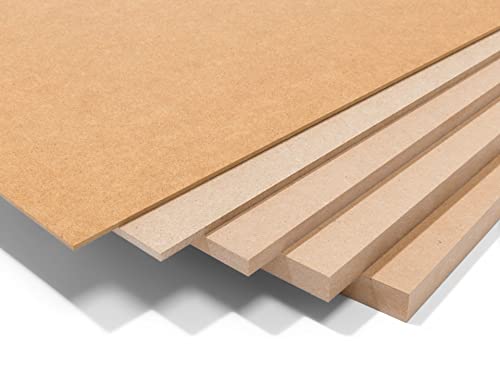 MDF ボード スライスウッド 板材 DIY 工作 資材 材料 カット ニュージーランド原産品 (2.5mm厚 【A4】210×297mm 3枚)