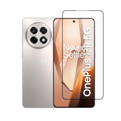 Image of CEDO Tempered Glass for OnePlus 13R (5G) | Screen Protector Full HD Quality Tempered Glass Anti-Scratch Edge to Edge Coverage with Easy Installation Kit (Black)