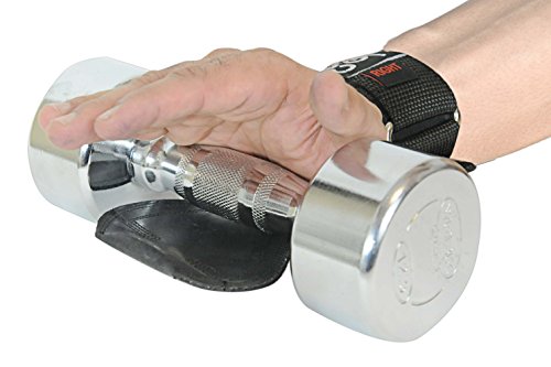 image for Grip Power Pads Cobra Grips PRO Weight Lifting Gloves Heavy Duty Strap