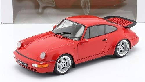 Solido 1:18 ポルシェ911(964)ターボ 赤 Amazon | ソリド 1/18 ポルシェ 911 (964) RWB レッド サクラ