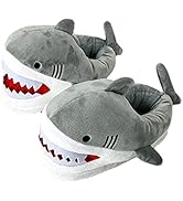 [LOL-FUN] スリッパ ルームシューズ サメ 動物 可愛い ホームスリッパ 暖かいスリッパ 冬暖かい ふわふわ 屋内の靴 室内履き 保温 防寒 滑り止め