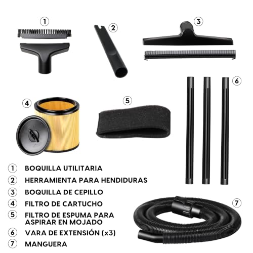 Aspiradora de acero inoxidable 2 Imagen adicional