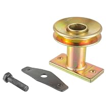 687-02528 Lawn Mower Blade Adapter with Pulley, Compatible with MTD Gold Pro Yard-Man Troy-Bilt TB230 240 260 TB280ES Tractor, 25mm Drive Pulley Adapter +Bolt +Blade Washer