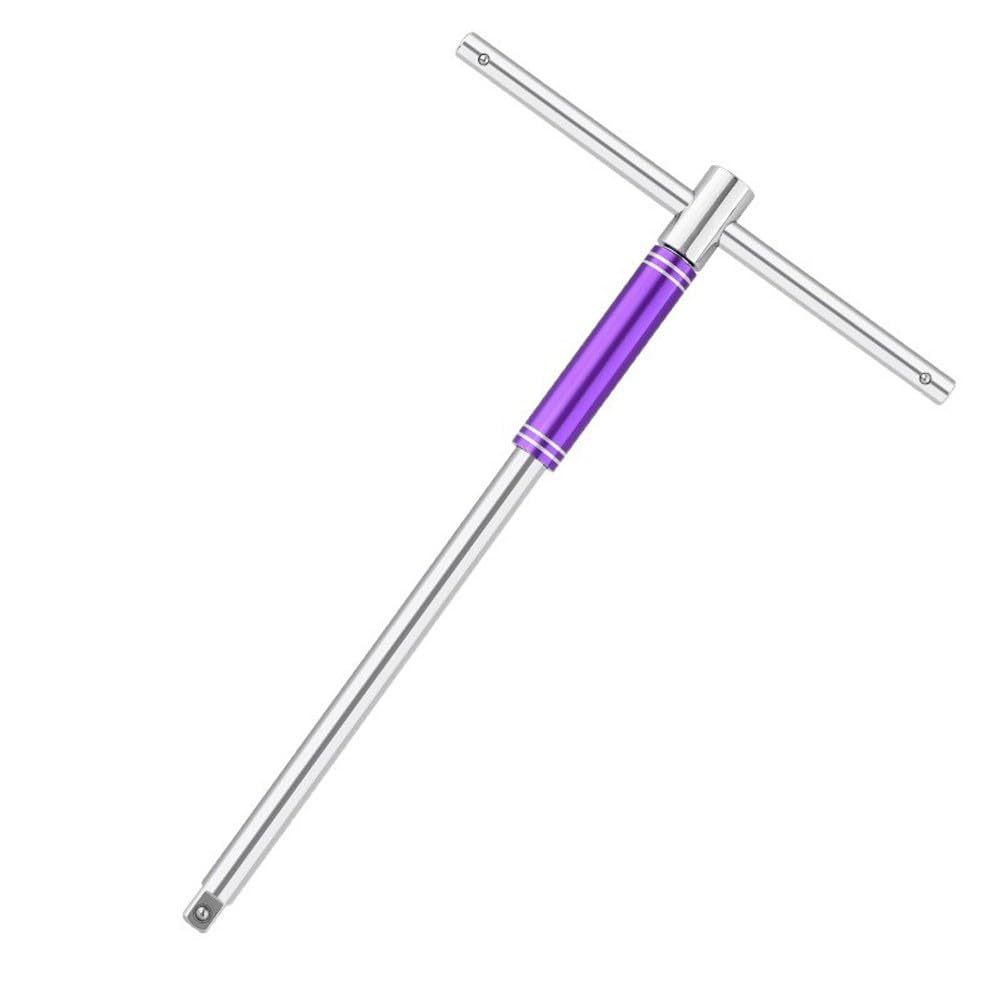 Clé à douille type T longue 378 mm pour débloquer sans effort