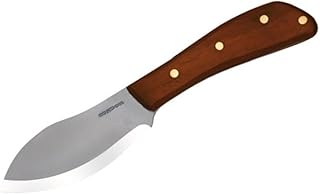 Condor Tool and Knife Nessmuk Knife, Wood Handle, Leather Sheath - Condor