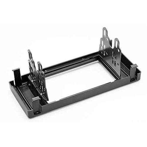 Sound-way Kit Montage Autoradio, Cadre Façade 2 DIN avec Supports de Montage, Adaptateur Antenne, Cable Adaptateur Connecteur ISO, Compatible avec BMW Series 5, BMW X5