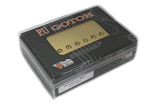 【GOTOH PICKUPS】ハムバッカー用ピックアップ HB-Classic アルファ ゴールドカバー 日本製リア用GTPU-HB-CLA-GLD-B
