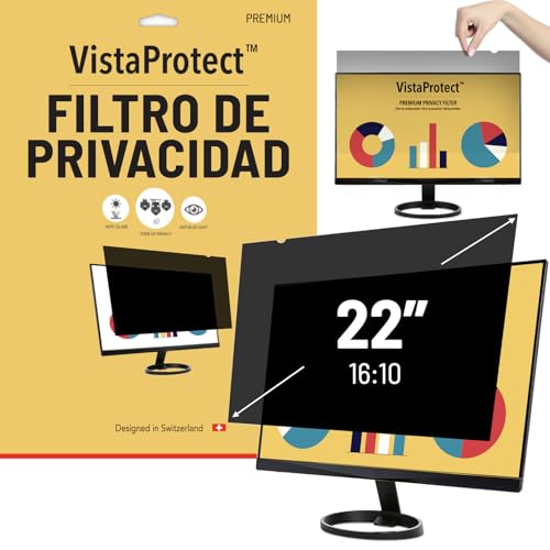 Filtro de Privacidad y Protector de Pantalla Monitor 22 Pulgadas 16:10