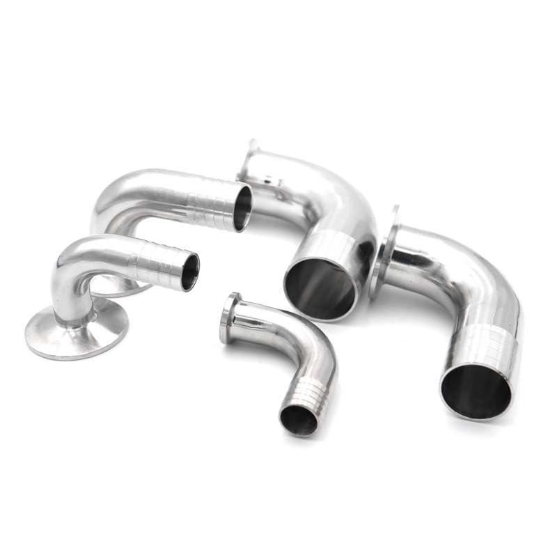 Codo 90 grados 38mm rosca externa de acero inoxidable 304 para tubería industrial 3