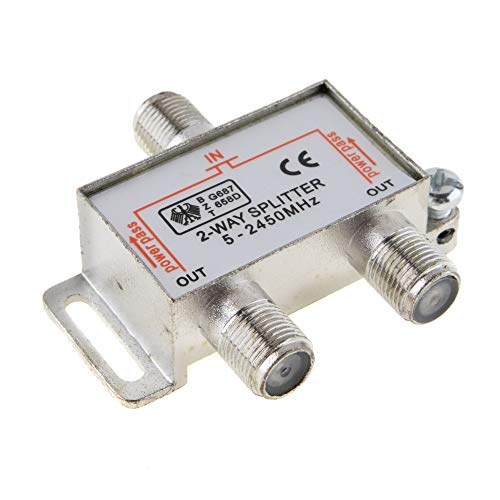 Seki 76287 SAT-BK 2-Wege-Verteiler