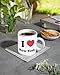 deyoli Taza de cerámica blanca con texto Imagen de deyoli Taza de cerámica blanca con texto