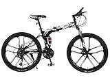 Dieser Klapp Mountainbike ist für eine breite Palette von Radfahrern passen. Ditch Kopfschmerzen auslösende Verkehr und Fahrrad zur Arbeit mit dieser bequemen Klapp Mountainbike.