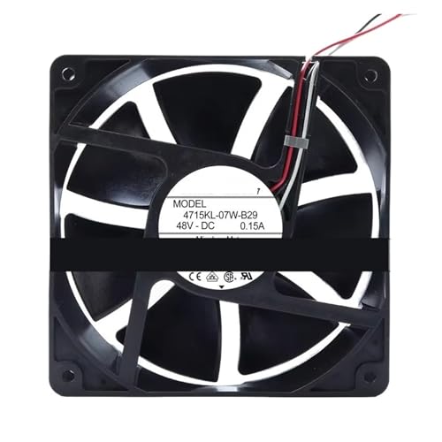 Ventilateur de refroidissement 12cm 4715KL-07W-B20 48V 0.15A extracteur d'air chaud