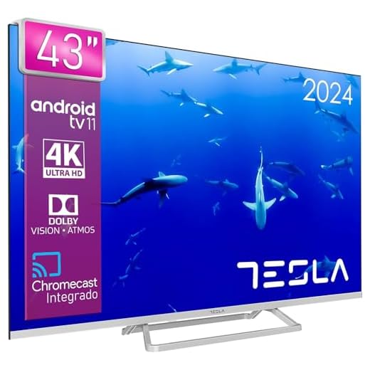 TESLA 43" Smart TV 4K