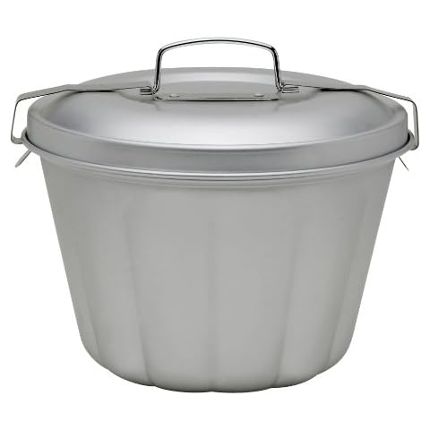 Mrs. Anderson’s Baking Non-Stick Steamed Pudding Mold with Lid, 1.6-Liters Cover