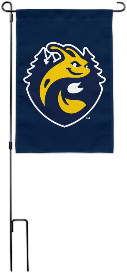 University of California-Santa Cruz Primary Logo Garden Yard Flag with Pole Stand Holder