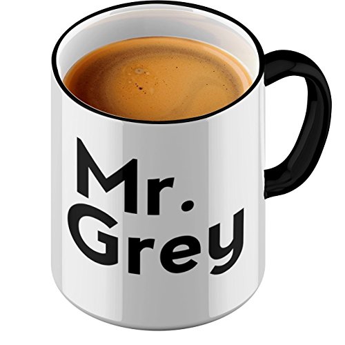 Funtasstic Tasse Mr. Grey - Kaffeepott Kaffeebecher by StyloTex