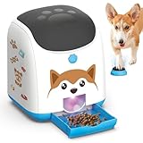 PICAPETS Dog Puzzle Feeder Toy – Remote Control Automatic Treat Dispenser with Light, Interactive IQ Training Slow Feeder, Large Capacity for All Dog Breeds