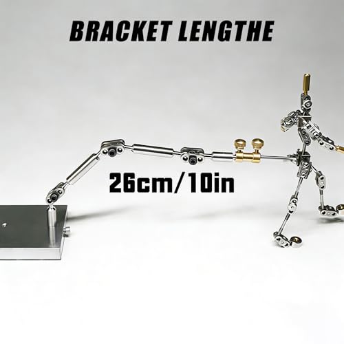Kit d'armature pour animation image par image support stop-motion bras acier et connecteurs - 3