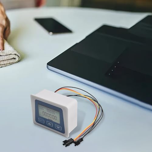 Débitmètre numérique LCD 1-25 L/min avec interface G1/2 et capteur de jauge
