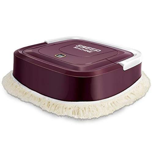 Samnuerly Robot Aspirador Inteligente automático, máquina fregona eléctrica para Suelo, barredora Compatible con aspiradora Morada para el hogar Samnuerly Robot Aspirador Inteligente automático, máquina fregona eléctrica para Suelo, barredora Compatible con aspiradora Morada para el hogar