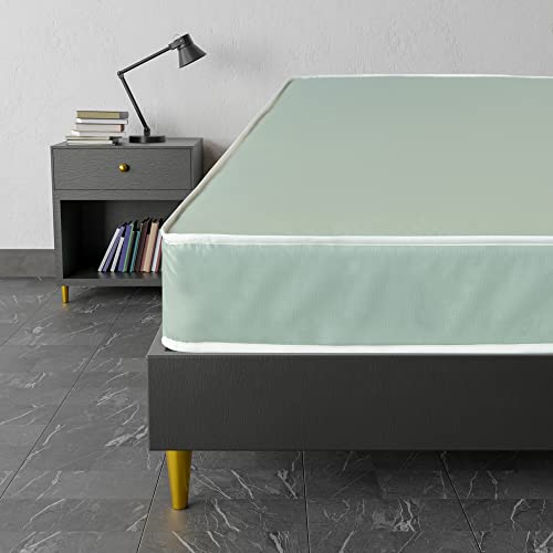 Mayton 9-Inch Vinyl Memory Foam Medium Firm Hybrid Mattress, Water Proof Mattresses Provide Comfortable And Relaxing Sleep Every Night, Durable Pocket Coil Springs For Proper Body Support, Twin #TOP2