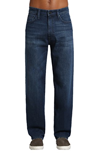 Mavi Men's Max Mid-Rise Wide Leg Jeans