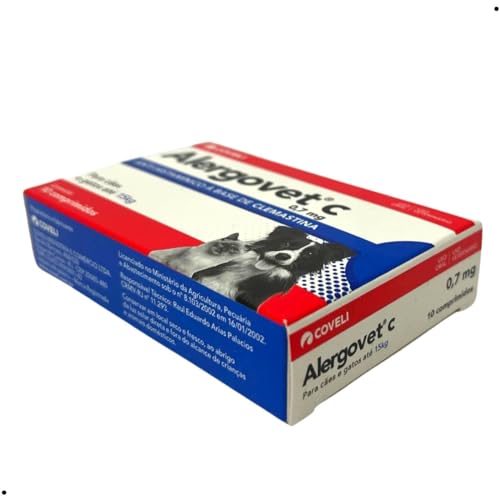 Coveli Alergovet C 0 7Mg Para Cães