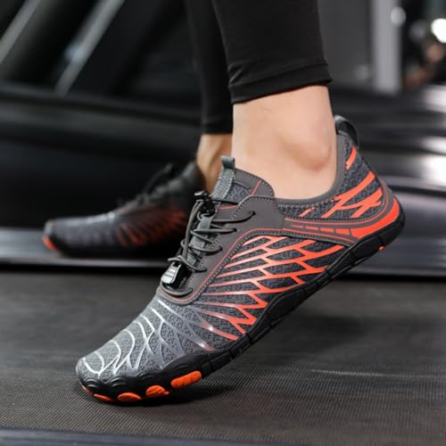 Image of ELETON Barefoot Shoes Women Men Footwear, Wide Toe Box Hiking Zero Drop Non-Slip Quick-Dry River Boat Pool Beach Water Shoes, Lightweight Swimming Running Walking Sneakers Unisex