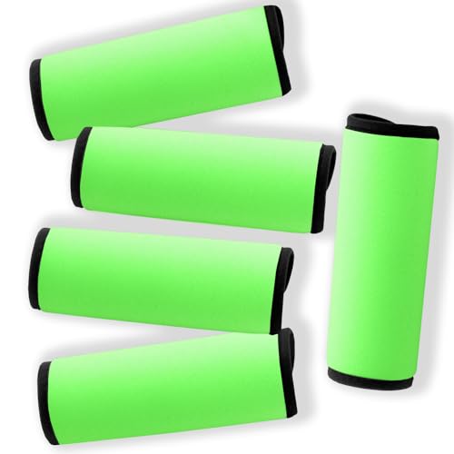 Image of Neoprene Luggage Handle Wraps for Traveling Bright Color Luggage Identifiers|Handle Wraps|Handle Covers