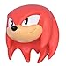 Just Toys Sonic The Hedgehog Mega SquishMe – Knuckles | Officially Licensed Squishy, Slow-Rise Foam – 6″ - Sonic, Knuckles, Tails, Amy Rose, Super Sonic