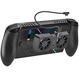 Ventola di raffreddamento magnetica per Steam Deck per ROG Ally X per Legion Go 6000 RPM 45mm Dual ventole 10-16CFM Flusso d'aria con 3 velocità