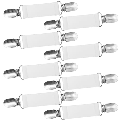 Image of URATOT 8 Pieces Dress Clips Back Cinch Set,Shirt,Sweater,Clothes,Hat,Mitten,Shawl,Waist Clips for Women Men