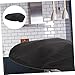 GLEAVI Men Fashion Chef Hat Waiter Hat Sweat Liner for Kitchen Restaurant BBQ Black