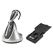AT&T TL7612 DECT 6.0 Expandable Cordless Headset with Handset Lifter and Mute Controls for SB67138, SB67025, SB67030 and SB67031, Black/Silver