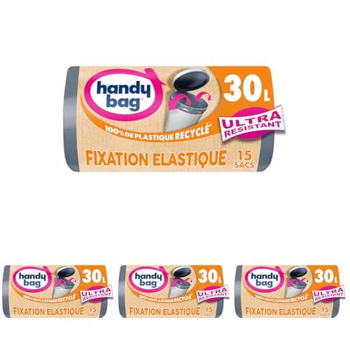 Sac Poubelle Fixation Elastique Handy Bag Les 15 Sacs - vue 8