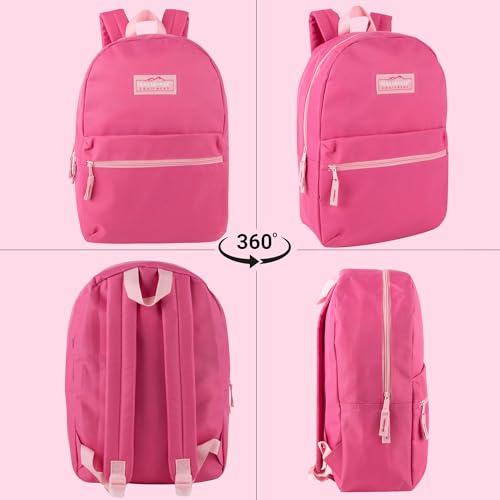 Image of Trail maker Classic 17 inch Backpacks with Adjustable Padded Straps | School Backpacks for Girls, Boys